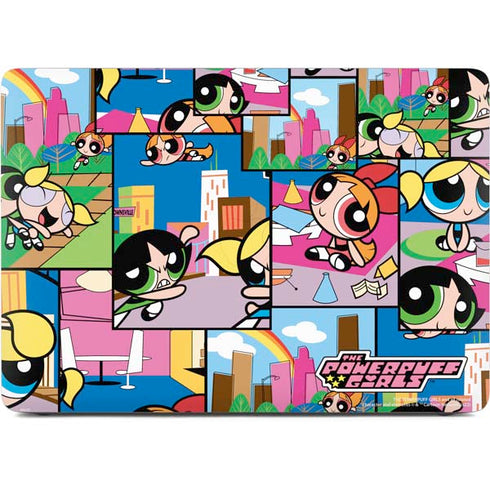 Cartoon Network Powerpuff Girls Patches Apple MacBook Pro 16-inch Skin