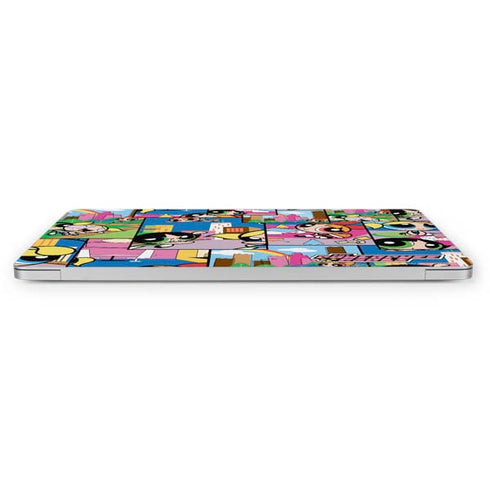 Cartoon Network Powerpuff Girls Patches Apple MacBook Pro 16-inch Skin