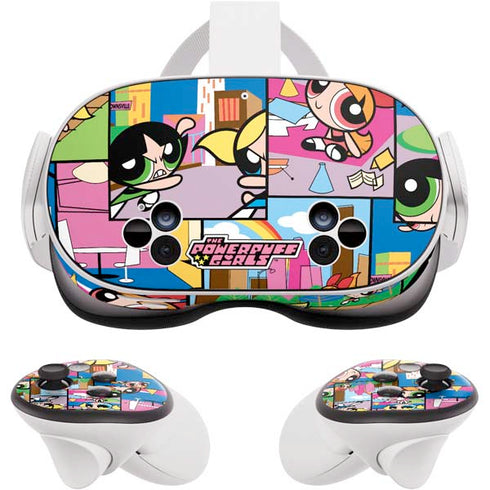 Cartoon Network Powerpuff Girls Patches Meta Quest 3S Skin