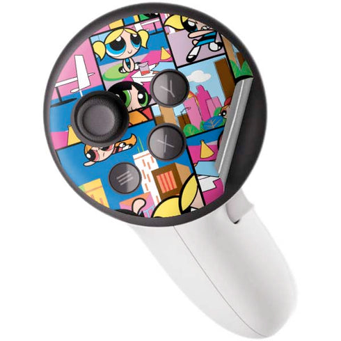 Cartoon Network Powerpuff Girls Patches Meta Quest 3S Skin