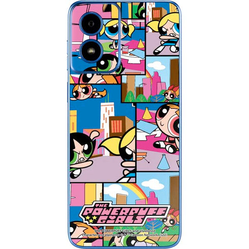 Cartoon Network Powerpuff Girls Patches Moto G Play 4G (2024) Skin