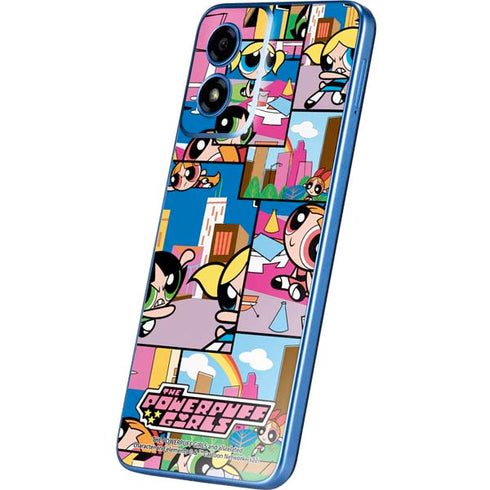 Cartoon Network Powerpuff Girls Patches Moto G Play 4G (2024) Skin