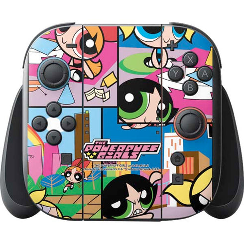 Cartoon Network Powerpuff Girls Patches Nintendo Switch 2 (2025) with Joy-Con Skin
