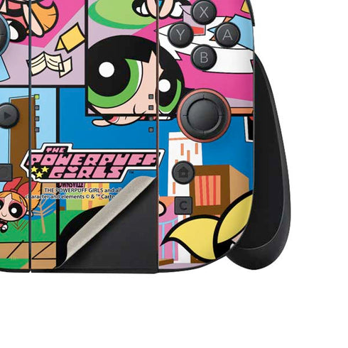 Cartoon Network Powerpuff Girls Patches Nintendo Switch 2 (2025) Joy-Con Controller Skin