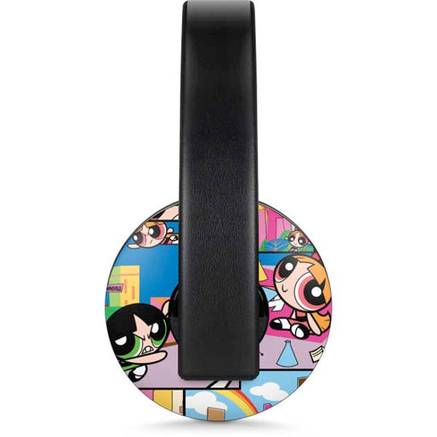 Cartoon Network Powerpuff Girls Patches PlayStation 4 Gold Wireless Headset Skin