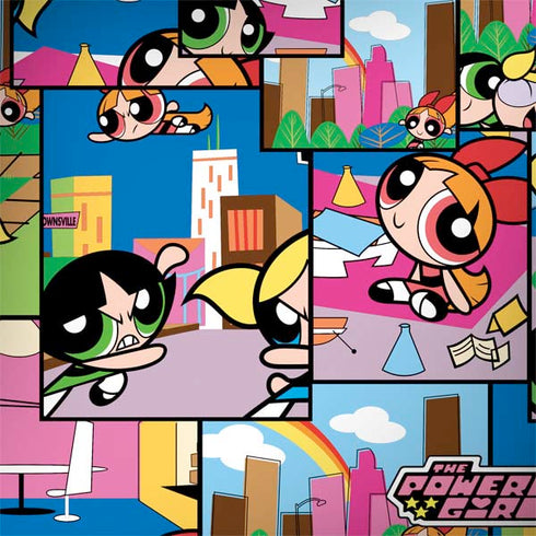 Cartoon Network Powerpuff Girls Patches PlayStation 4 Gold Wireless Headset Skin