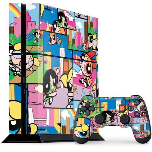 Cartoon Network Powerpuff Girls Patches PlayStation PS4 Skins