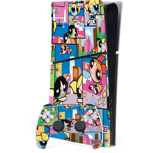 Cartoon Network Powerpuff Girls Patches PlayStation PS5 Skins