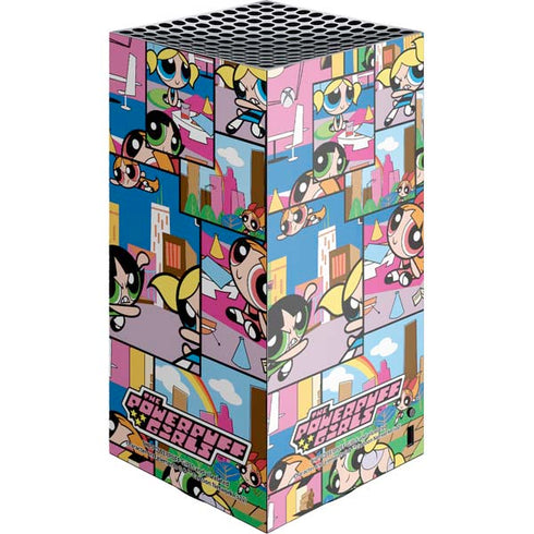 Cartoon Network Powerpuff Girls Patches XBox Series X Digital Edition Console Skin