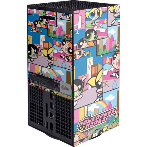 Cartoon Network Powerpuff Girls Patches XBox Series X Digital Edition Console Skin