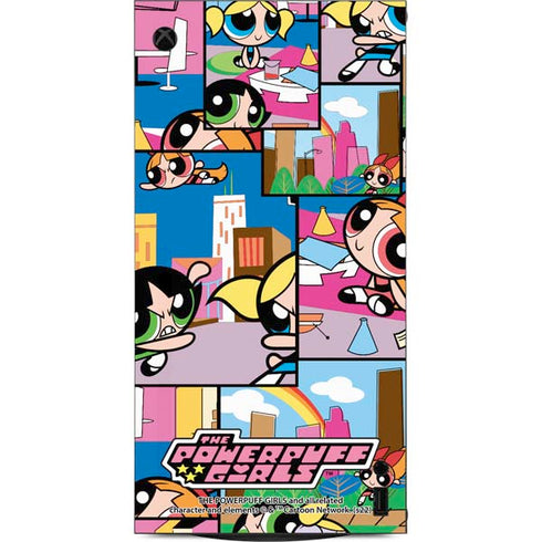 Cartoon Network Powerpuff Girls Patches XBox Series X Digital Edition Console Skin
