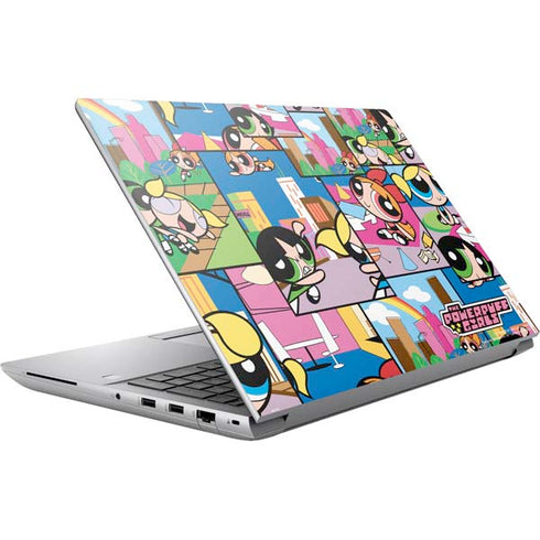 Cartoon Network Powerpuff Girls Patches HP ZBook Fury 16 G10 Skin