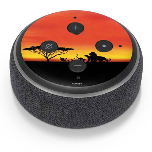 Disney The Lion King Pride Rock Crew Amazon Echo Dot Skin