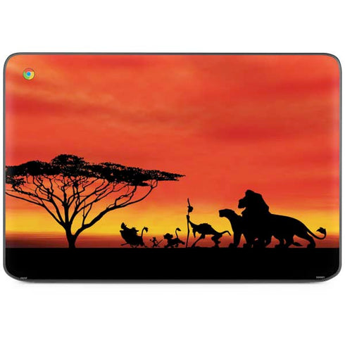 Disney The Lion King Pride Rock Crew HP Chromebook Skin