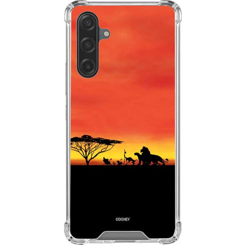 Disney The Lion King Pride Rock Crew Galaxy A17 Clear Case