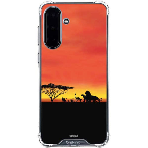 Disney The Lion King Pride Rock Crew Galaxy A36 5G Clear Case