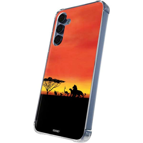Disney The Lion King Pride Rock Crew Galaxy A55 5G Clear Case