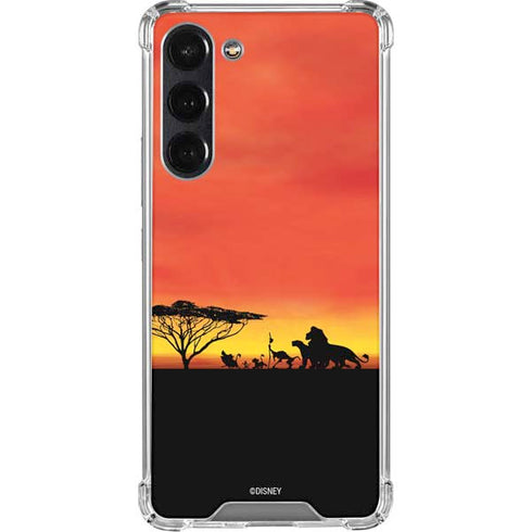 Disney The Lion King Pride Rock Crew Galaxy S24 FE Clear Case