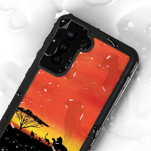 Disney The Lion King Pride Rock Crew Galaxy S24 Plus Waterproof Case