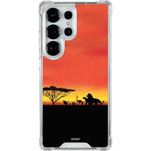 Disney The Lion King Pride Rock Crew Galaxy S25 Ultra Clear Case