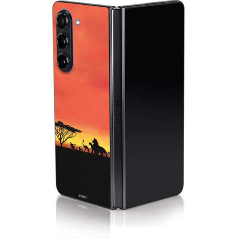 Disney The Lion King Pride Rock Crew Galaxy Z Fold5 5G Skin