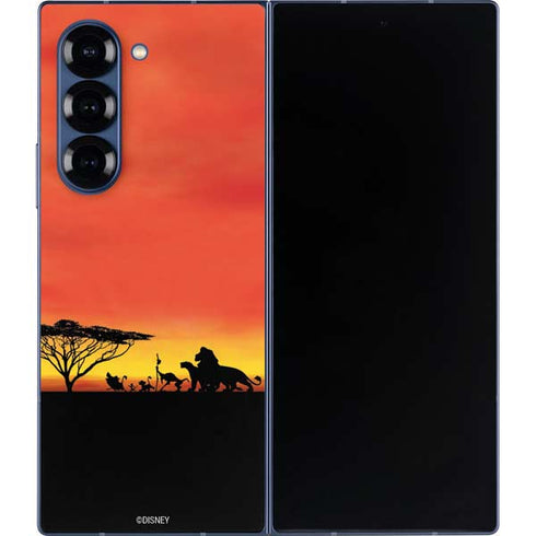 Disney The Lion King Pride Rock Crew Galaxy Z Fold6 Skin