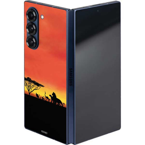 Disney The Lion King Pride Rock Crew Galaxy Z Fold6 Skin