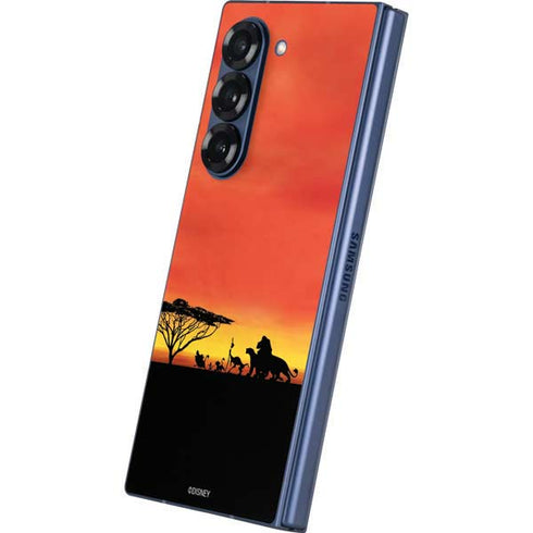 Disney The Lion King Pride Rock Crew Galaxy Z Fold6 Skin