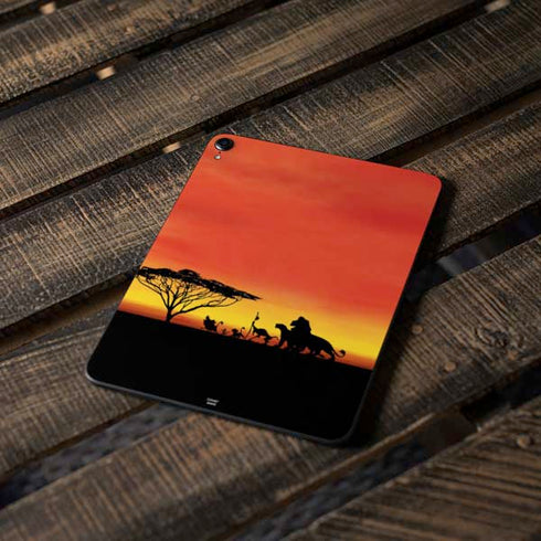Disney The Lion King Pride Rock Crew Apple iPad Pro Skin