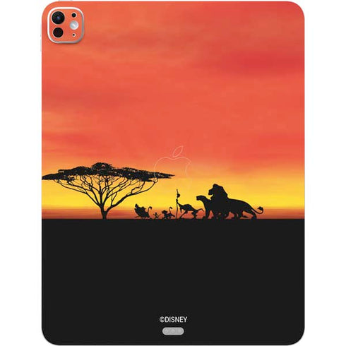 Disney The Lion King Pride Rock Crew iPad Pro 13in M4 (2024) Skin