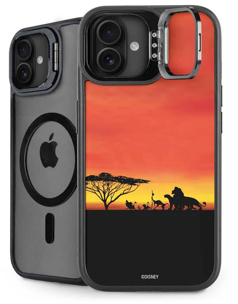 Disney The Lion King Pride Rock Crew iPhone 16 Kickstand Case