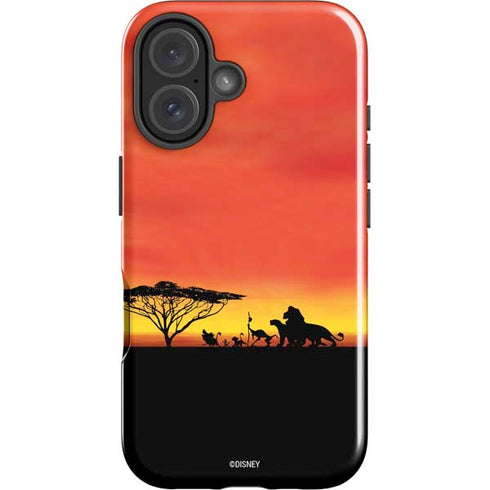Disney The Lion King Pride Rock Crew iPhone 16 Plus Impact Case