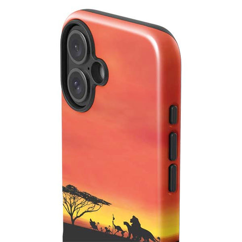Disney The Lion King Pride Rock Crew iPhone 16 Plus Impact Case