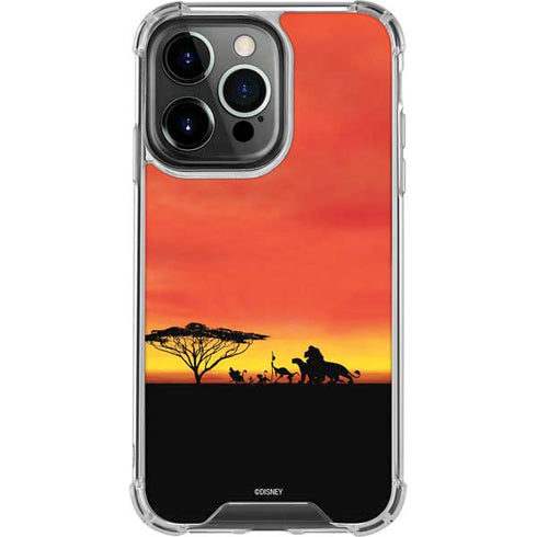 Disney The Lion King Pride Rock Crew iPhone 16 Pro Clear Case