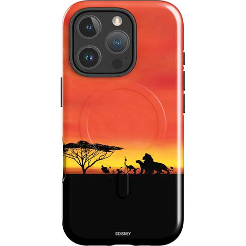 Disney The Lion King Pride Rock Crew iPhone 16 Pro Magsafe Impact Case