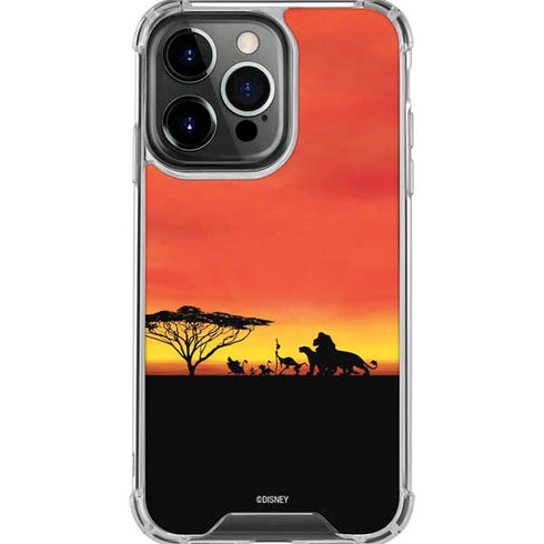 Disney The Lion King Pride Rock Crew iPhone 16 Pro Max Clear Case