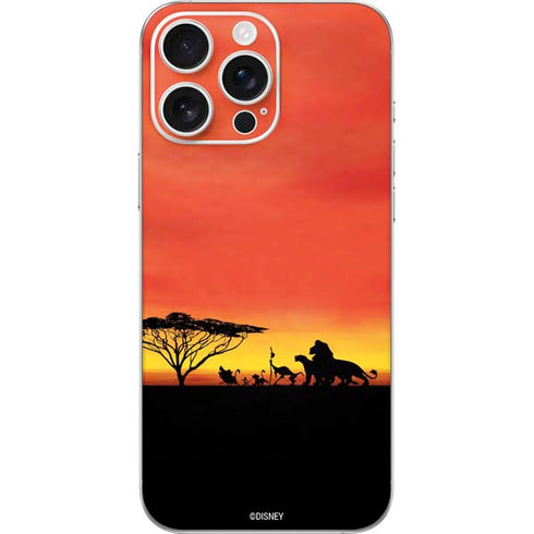 Disney The Lion King Pride Rock Crew iPhone 16 Pro Max Skin