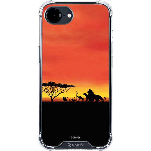 Disney The Lion King Pride Rock Crew iPhone 16e Clear Case