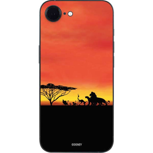 Disney The Lion King Pride Rock Crew iPhone 16e Skin