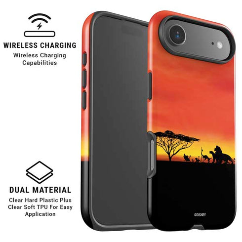 Disney The Lion King Pride Rock Crew iPhone 17 Air Magsafe Impact Case