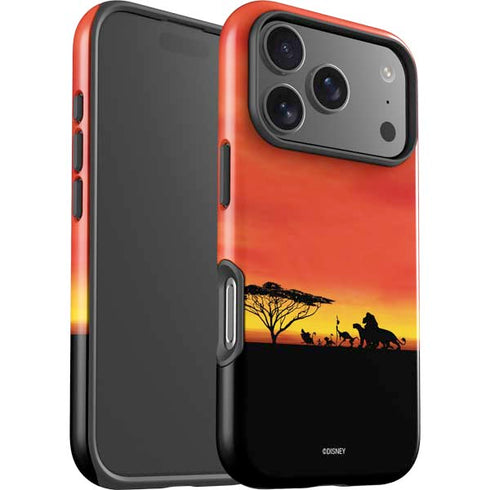 Disney The Lion King Pride Rock Crew iPhone 17 Pro Impact Case