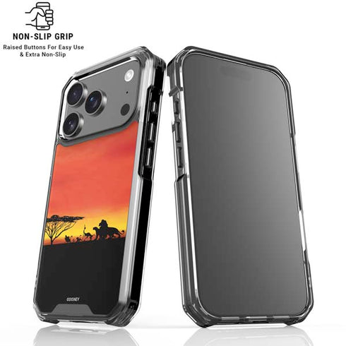 Disney The Lion King Pride Rock Crew iPhone 17 Pro Max Clear Case