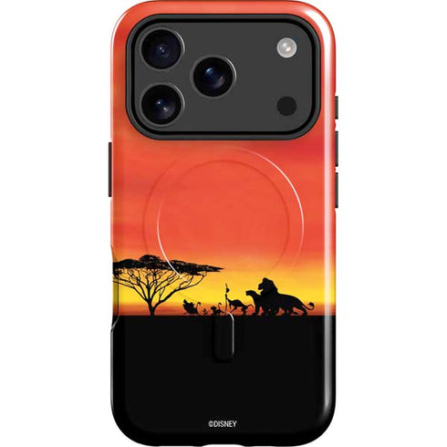 Disney The Lion King Pride Rock Crew iPhone 17 Pro Max Magsafe Impact Case