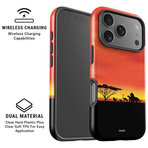 Disney The Lion King Pride Rock Crew iPhone 17 Pro Max Magsafe Impact Case