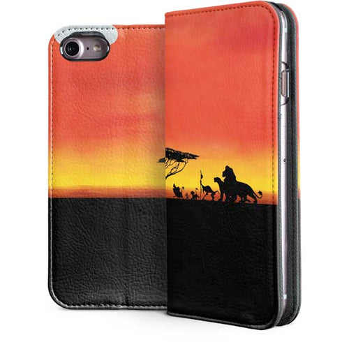 Disney The Lion King Pride Rock Crew iPhone 7 Folio Case