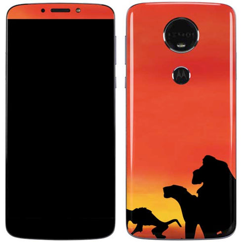 Disney The Lion King Pride Rock Crew Moto E5 Plus Skin
