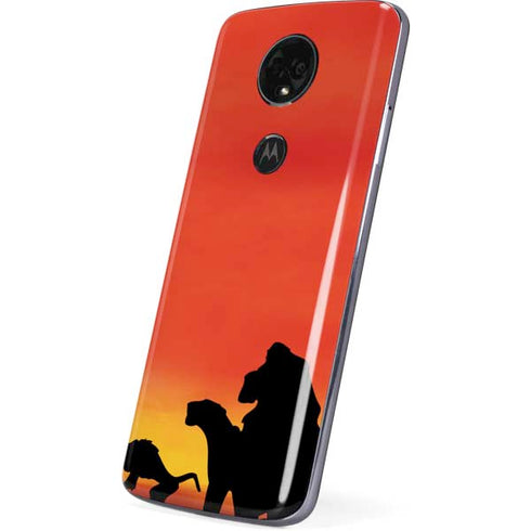 Disney The Lion King Pride Rock Crew Moto E5 Plus Skin
