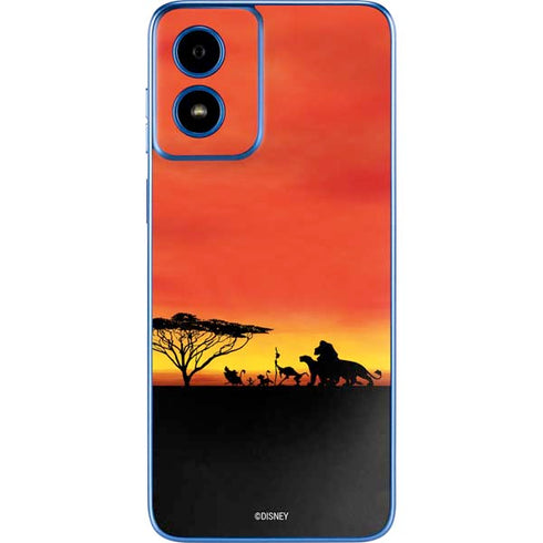 Disney The Lion King Pride Rock Crew Moto G Play 4G (2024) Skin