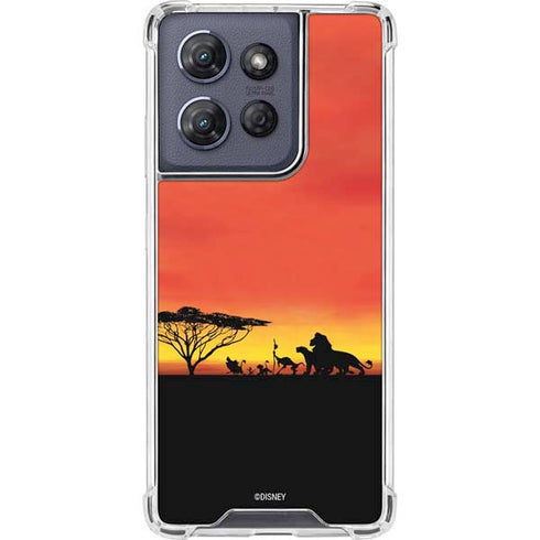 Disney The Lion King Pride Rock Crew Moto G Play 5G (2025) Clear Case