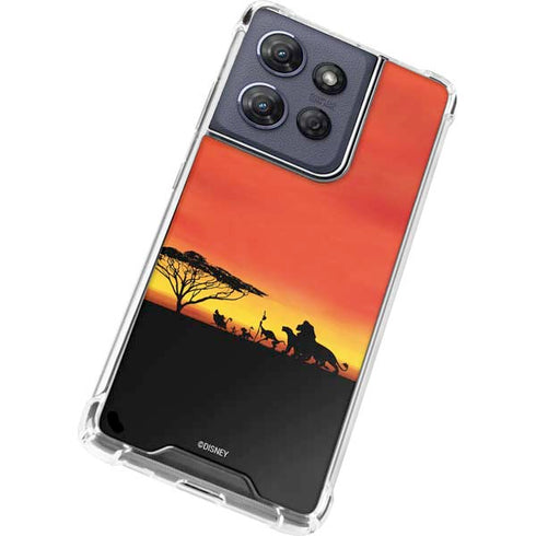 Disney The Lion King Pride Rock Crew Moto G Play 5G (2025) Clear Case